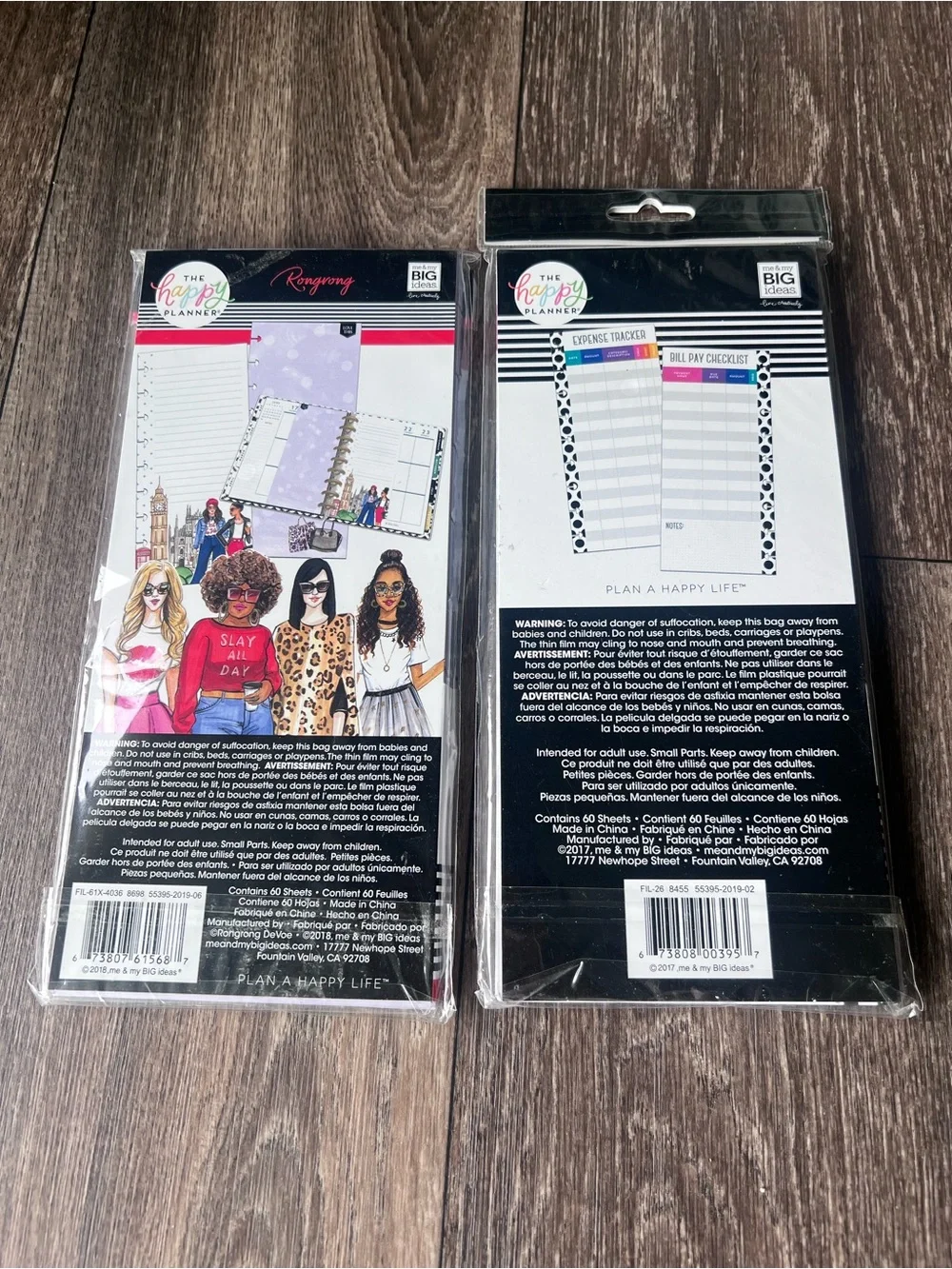 Happy Planner Expense Tracker & Notes Sheets